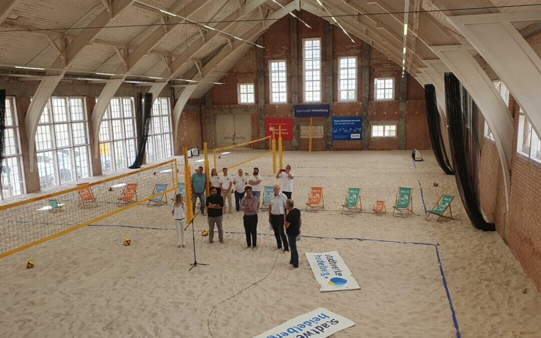 Heidelberg hat jetzt eine Beachhalle