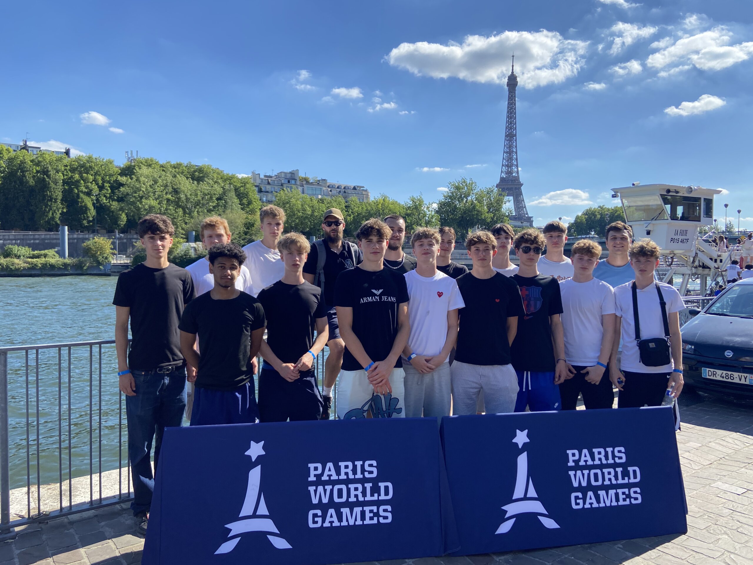 Paris World Games U17 Basektballer